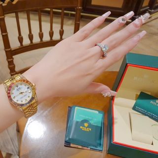 ĐỒNG HỒ NỮ TRUNG CẤP RÔ. LEX ĐÁ MÀU