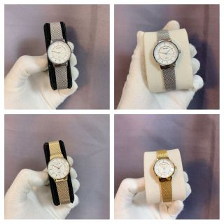 Đồng hồ chính hãng Halei ah555 dây lưới lụa cao cấp chống nước tốt