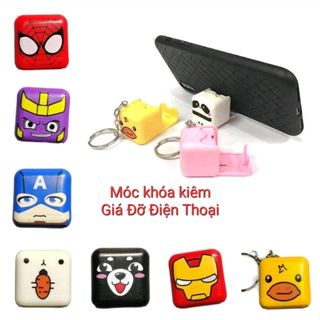 Giá Đỡ Điện Thoại / Móc
Khóa Bằng abs Họa Tiết Hoat Hình Dễ
