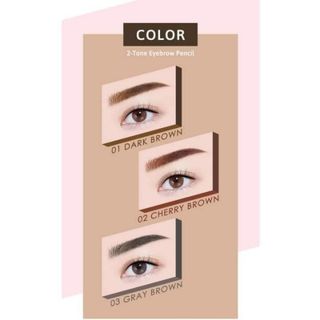 CHÌ KẺ MÀY Cathy Doll 2-Tone Eyebrow Pencil
