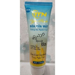 Sữa rửa mặt yến mạch trắng da ngừa mụn