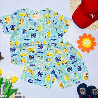 Đồ bộ mặc nhà trẻ em vải tole lanh 2 da giá rẻ hàng loại 1