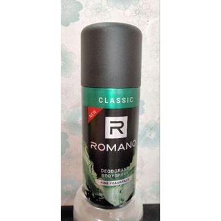 Xịt khử mùi Romano Classis 150ml xanh