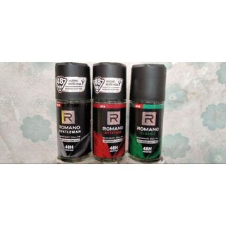 Lăn khử mùi Romano hương nước hoa 50ml ( 3 màu : Xanh, Đỏ và Đen trắng)