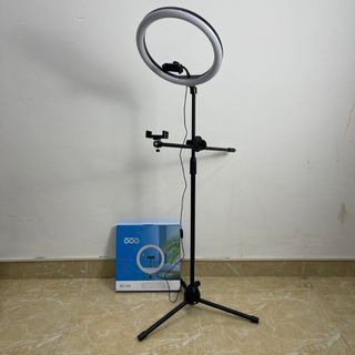 Bộ Giá Đỡ Quay Video Topshot H65 CÓ ĐÈN 33CM - Chân Quay Video Chụp Ảnh Từ Trên Xuống - Hỗ Trợ Livetream