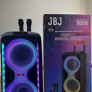 Loa Bluetooth  karaoke kèm 2 micro không dây JBJ. giá sỉ