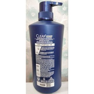 Dầu gội Clear Men 630g
