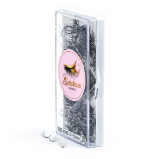 Mi Fan Sẵn 10D, Dày 0.05mm, Siêu Mềm Mịn, Độ Cong C/CC/D, Hộp 1000 Fan - EYELASHES