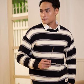 ÁO LEN TAY DÀI AKUBA - 02G0808