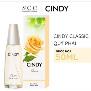 [CHÍNH HÃNG] Nước hoa Cindy 50ml (2 dòng: Classic & Golden Luxury)