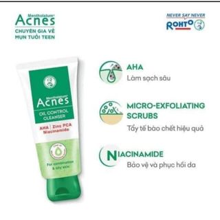Sữa rửa mặt Acnes 100g
