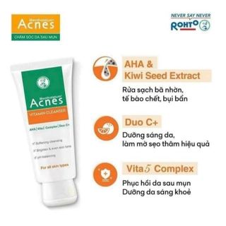Sữa rửa mặt Acnes 100g