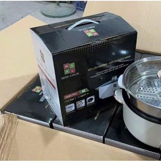 NỒI LẨU ĐIỆN 4L MISU LOUIS ĐA NĂNG KÈM XỬNG HẤP