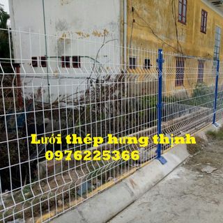 Hàng rào khu công nghiệp, lưới hàng rào công trình, hàng rào lưới thép