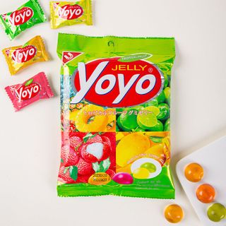 Kẹo dẻo Yoyo Thái Lan- Thùng 24 gói kẹo dẻo trái cây tuổi thơ An Gia Sweets Snacks giá sỉ