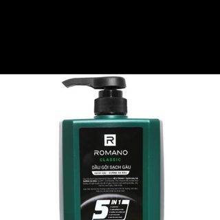 Dầu gội nam Romano Classic 650g xanh