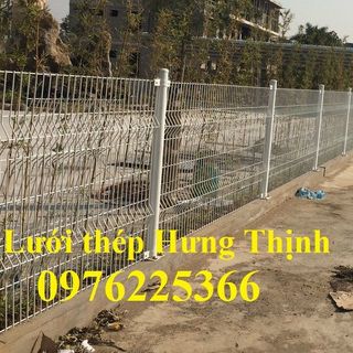 Hàng rào khu công nghiệp, lưới hàng rào công trình, hàng rào lưới thép