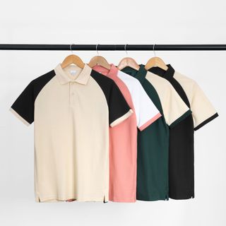 Áo POLO vải COTTON cao cấp Siêu dày dặn, thoáng khí, bền màu A02-158