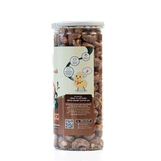 Hạt Điều Rang Muối Faminuts Hũ nắp nhôm 500g
