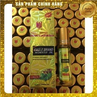 Dầu Gió Con Ó VÀNG Brand Medicated OilDạng Lăn Hương Bạc Hà Đinh Hương 10ml giá sỉ