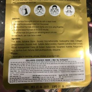 COMBO 5 Mặt nạ Beaumore 21g ( Collagen - Pearl - Peg-40)