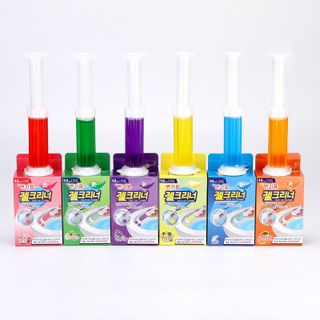 Gel thơm làm sạch khử mùi vệ sinh diệt khuẩn khử trùng bồn cầu, lavabo, bồn rửa mặt hình bông hoa - HL021