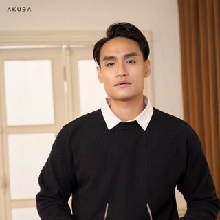 ÁO LEN TAY DÀI AKUBA - 02G0809