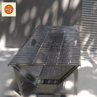 Bếp nướng than hoa cao cấp có chân và tay cầm - Gia Dụng Hồng Kỳ