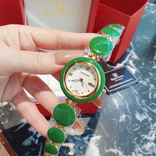 ĐỒNG HỒ NỮ CAO CẤP CATIE.R ĐÁ MÀU