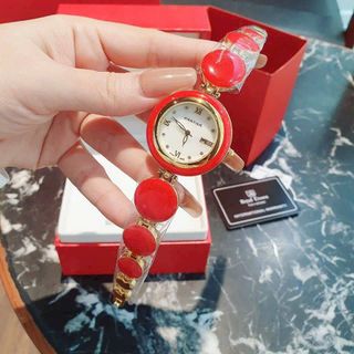 ĐỒNG HỒ NỮ CAO CẤP CATIE.R ĐÁ MÀU