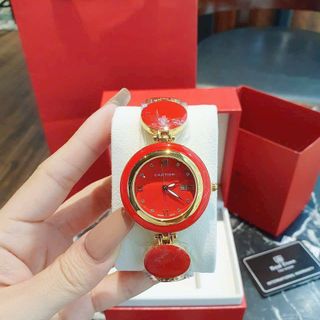 ĐỒNG HỒ NỮ CAO CẤP CATIE.R ĐÁ MÀU