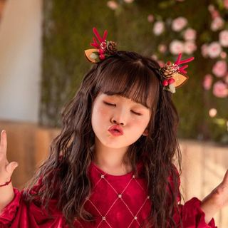 SET 2 KẸP TÓC SỪNG NOEL 03