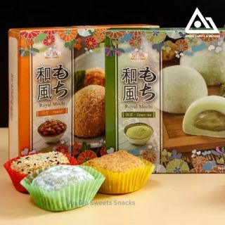 Thùng 24 hộp bánh mochi Royal Famil Đài Loan 152g An Gia Sweets Snacks