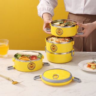 Cặp lồng cơm 3 tầng vịt vàng
