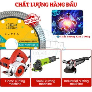 Lưỡi cắt đa năng 105mm, tường gạch, bê tông, đá granite, marble trắng, gạch ceramic - Tile, hợp kim cao cấp, sắc bén, bền bỉ, an toàn, chất lượng cao, Gia tốt nhất thị trường cho sản phẩm cùng phân khúc chất lượng