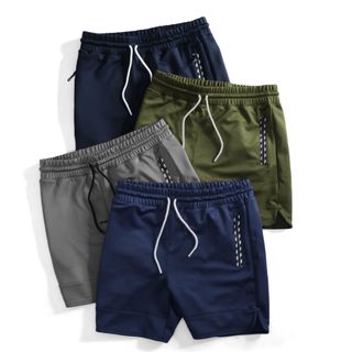 QUẦN SHORT THỂ THAO vải POLY SILKY SIÊU mềm mịn, khô thoáng Q01-066