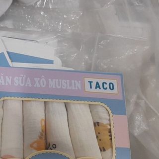 Khăn Sữa Xô Muslin Cao Cấp - Taco giá sỉ