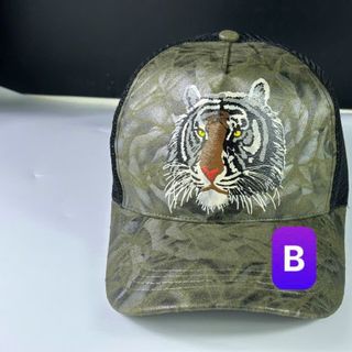 Mũ lưỡi trai in đầu con hổ CQ