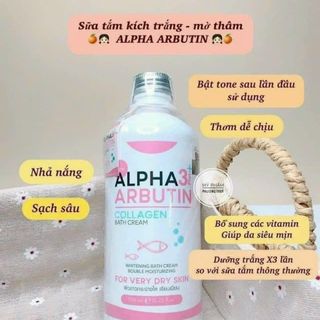 Sữa tắm Alpha Arbutin giá sỉ