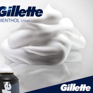Bọt Cạo Râu Gillette Hương Bạc Hà 175g