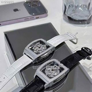 Đồng hồ vuông nữ mẫu mới mặt xoay siêu sang