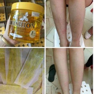 Wax lông Horshion vàng 750ml (Lạnh - nóng)