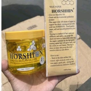 Wax lông Horshion vàng 750ml (Lạnh - nóng)
