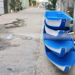 Sản xuất thuyền nhựa composite, vỏ thuyền composite, thuyền composite gắn máy