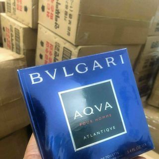Nước hoa Aqva xanh dương - nước hoa b v l gari aqva 100ml