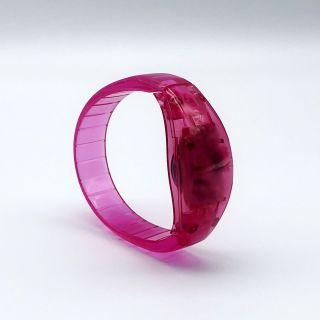 Vòng Tay Phát Sáng Cảm Biến Âm Nhựa PVC Nháy đèn Theo Âm thanb Cho buổi hoà nhạc , Cổ vũ Tuỳ Chỉnh ( IN LOGO THEO YÊU CẦU )