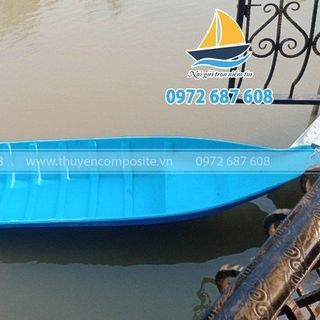 Sản xuất thuyền ba lá, Xuồng ba lá, thuyền tam bản, thuyền composite chèo tay