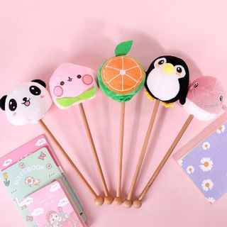 Gậy đấm lưng thú bông cây gỗ cute