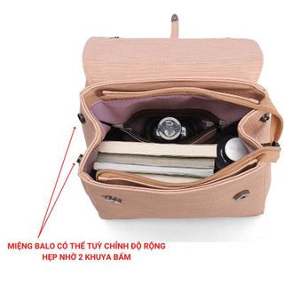 Balo da nữ thời trang Zenka thanh lịch rất sang trọng_ZBL10