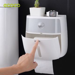 Hộp giấy vệ sinh 2 ngăn Ecoco E1804 giá sỉ - giá bán buôn giá sỉ